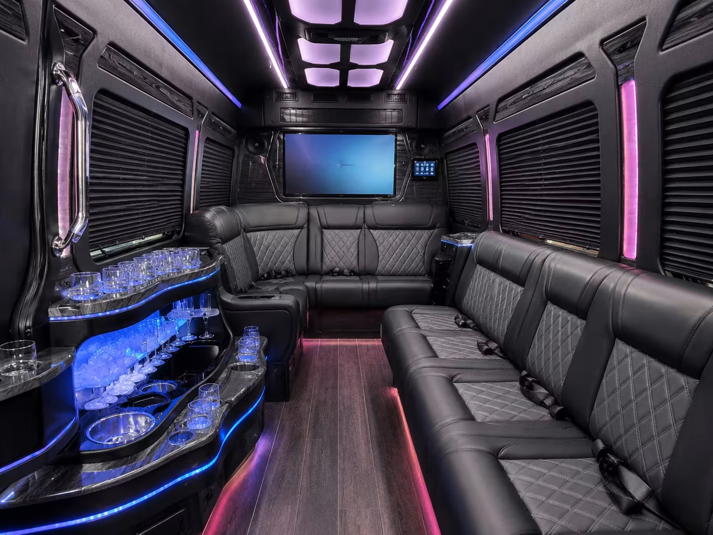 bus rental options for lakewood trips