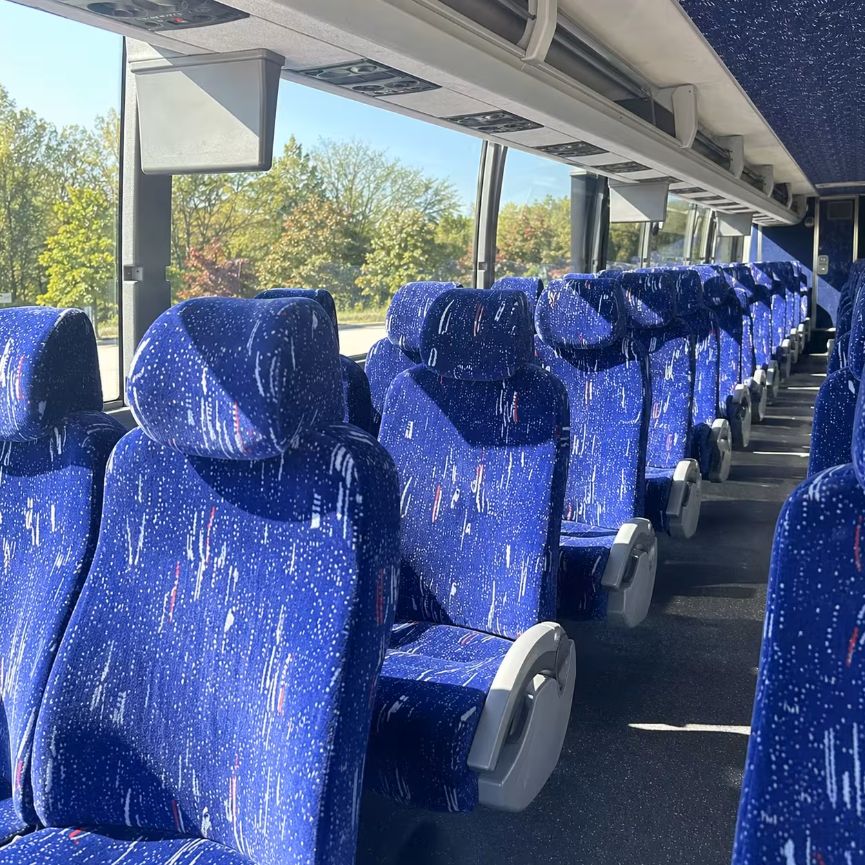 lakewood charter bus interior gallery