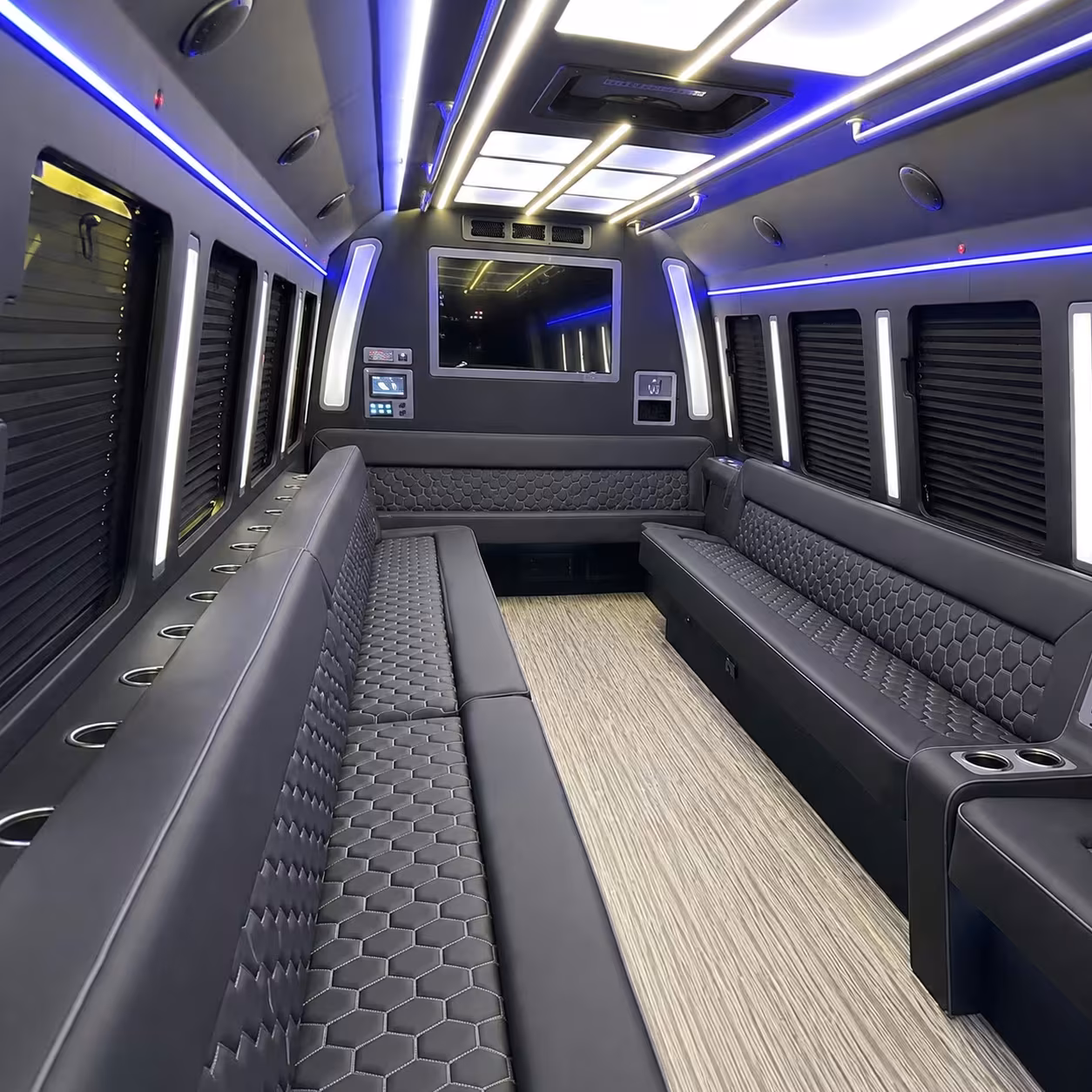 party bus interior