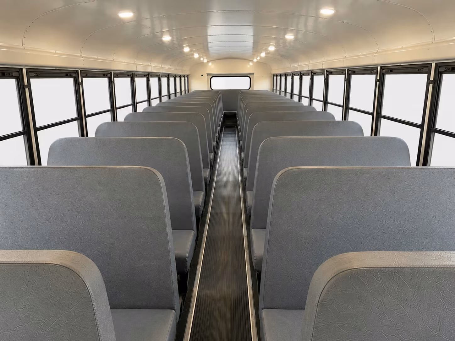 school bus interior